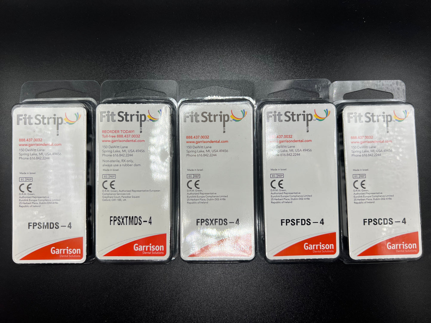 FitStrip IPR kit strip refil - 4 x double sided strips